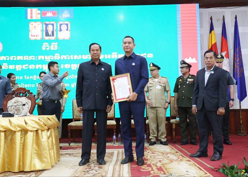 ឯកឧត្តម គន់ គីម អញ្ជើញប្រកាសសមាសភាពគណៈកម្មាធិការសមាគមអតីតយុទ្ធជន និងនិវត្តជនកម្ពុជាខេត្តសៀមរាប - Image 3