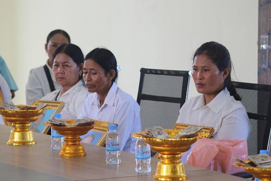 អ.ន.ក ខេត្តកំពង់ឆ្នាំង នាំយកថវិកាបេឡាមរណសង្គ្រោះជូនគ្រួសារសពអតីតយុទ្ធជនចំនួន ៦គ្រួសារ - Image 8