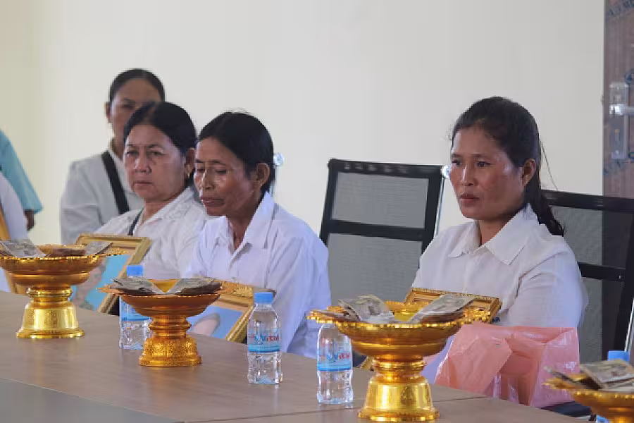 អ.ន.ក ខេត្តកំពង់ឆ្នាំង នាំយកថវិកាបេឡាមរណសង្គ្រោះជូនគ្រួសារសពអតីតយុទ្ធជនចំនួន ៦គ្រួសារ - Image 8