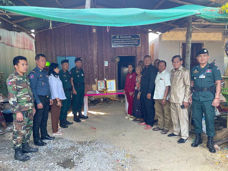 អ.ន.ក ខេត្តបន្ទាយមានជ័យ នាំយកថវិកាបេឡាមរណសង្គ្រោះជូនគ្រួសារសពអតីតយុទ្ធជនចំនួន ៥គ្រួសារ - Image 3