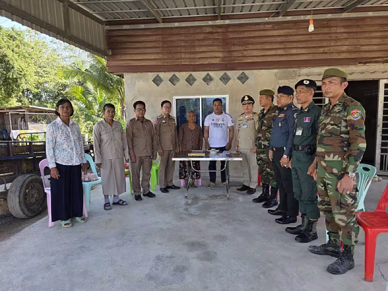 អ.ន.ក ខេត្តបន្ទាយមានជ័យ នាំយកថវិកាបេឡាមរណសង្គ្រោះជូនគ្រួសារសពអតីតយុទ្ធជនចំនួន ៥គ្រួសារ - Image 5