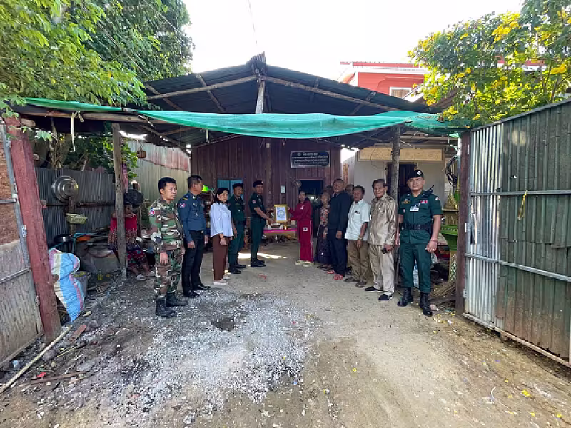 អ.ន.ក ខេត្តបន្ទាយមានជ័យ នាំយកថវិកាបេឡាមរណសង្គ្រោះជូនគ្រួសារសពអតីតយុទ្ធជនចំនួន ៥គ្រួសារ - Image 6