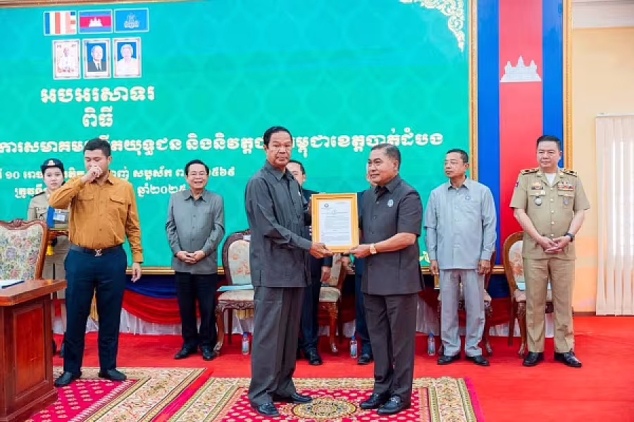 ឯកឧត្តម គន់ គីម អញ្ជើញប្រកាសសមាសភាពថ្នាក់ដឹកនាំគណៈកម្មាធិការសមាគមអតីតយុទ្ធជន និងនិវត្តជនកម្ពុជាខេត្តបាត់ដំបង - Image 8