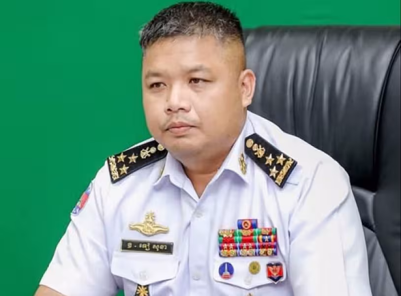 ឯកឧត្តម ឧត្តមនាវីឯក ទៀ សុខា មេបញ្ជាការ បញ្ជាការដ្ឋានកងទ័ពជើងទឹក ចូលរួមថវិកាឧបត្ថម្ភចំនួន ២.៥០០ដុល្លារ ដើម្បីរៀបចំមហាសន្និបាតវិសាមញ្ញតំណាងសមាគមអតីតយុទ្ធជនកម្ពុជាទូទាំងប្រទេស