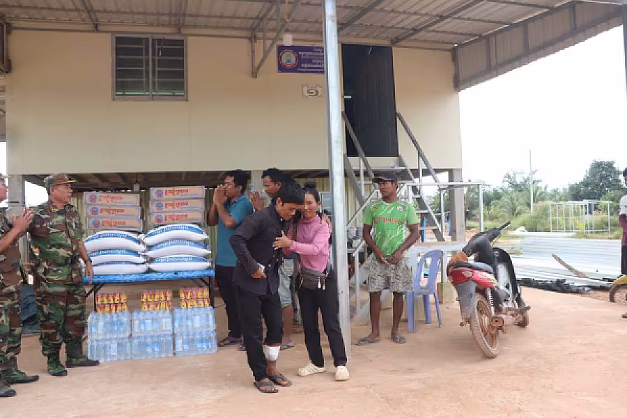 អ.ន.ក ខេត្តព្រះសីហនុ ចុះពិនិត្យ​វឌ្ឍនភាព​នៃ​ការសាងសង់​ផ្ទះជូនអតីតយុទ្ធជនគ្មានដី និងផ្ទះពិតប្រាកដលើដី​សម្បទាន​សង្គមកិច្ច​ - Image 8