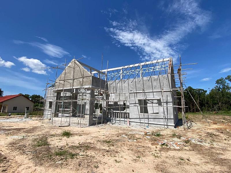 ទីស្នាក់ការសមាគមអតីតយុទ្ធជន និងនិវត្តជនកម្ពុជាខេត្តព្រះសីហនុសម្រេចការស្ថាបនាបាន៦៥ភាគរយ   - Image 3