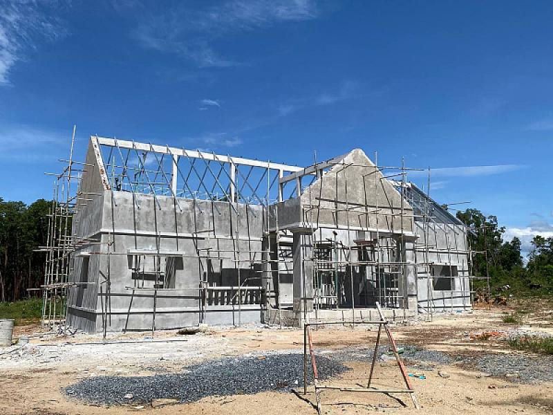 ទីស្នាក់ការសមាគមអតីតយុទ្ធជន និងនិវត្តជនកម្ពុជាខេត្តព្រះសីហនុសម្រេចការស្ថាបនាបាន៦៥ភាគរយ   - Image 5