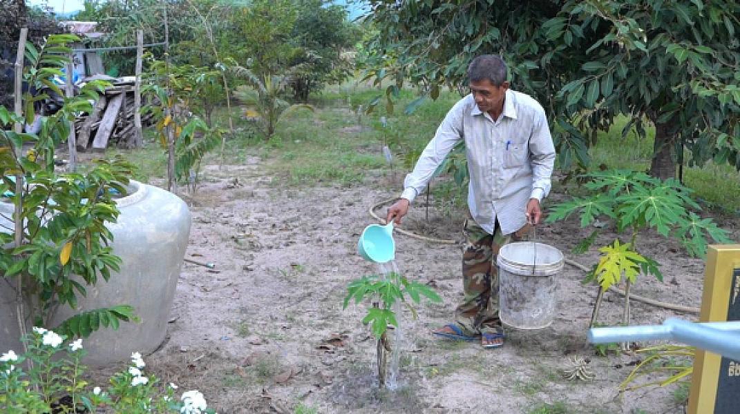 កង្វះទឹកប្រើប្រាស់មិនមែនជាបញ្ហាចោទសម្រាប់អតីតយុទ្ធជននៅភូមិប៊ុនរ៉ានីសែនជ័យដំណាក់ទ្រយឹងទៀតឡើយ - Image 4