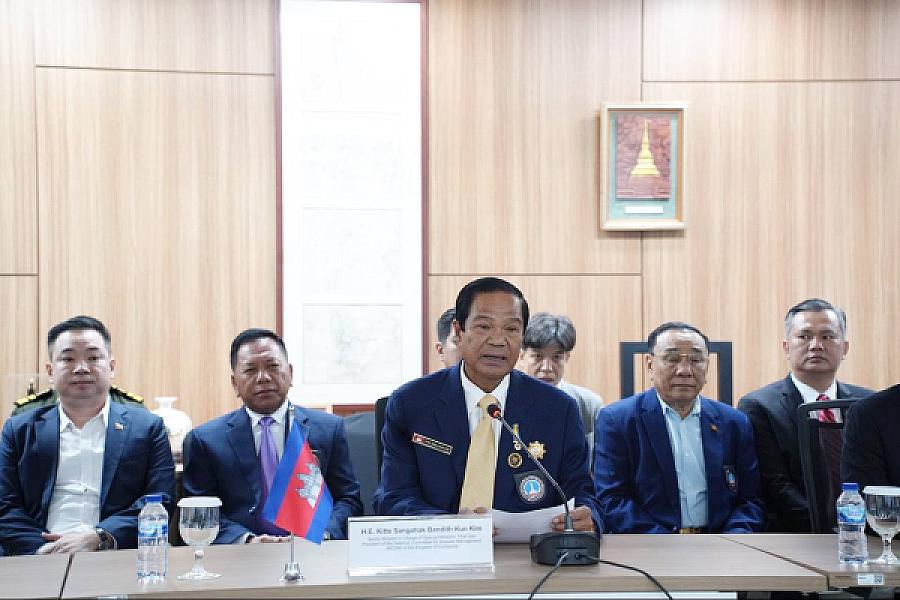 ឯកឧត្តមកិត្តិសង្គហបណ្ឌិត គន់ គីម ដឹកនាំគណៈប្រតិភូ អ.ន.ក ជួបសម្តែងការគួរសមជាមួយអគ្គលេខាធិការអាស៊ាន នៅទីក្រុងហ្សាកាតា - Image 2