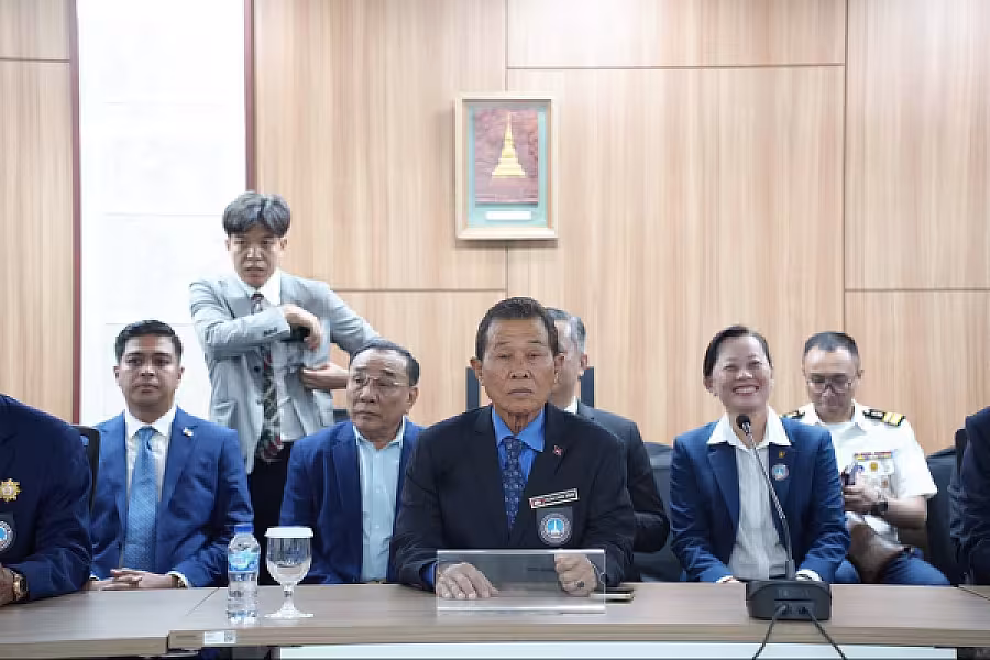 ឯកឧត្តមកិត្តិសង្គហបណ្ឌិត គន់ គីម ដឹកនាំគណៈប្រតិភូ អ.ន.ក ជួបសម្តែងការគួរសមជាមួយអគ្គលេខាធិការអាស៊ាន នៅទីក្រុងហ្សាកាតា - Image 5