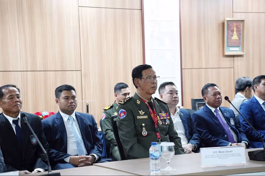 ឯកឧត្តមកិត្តិសង្គហបណ្ឌិត គន់ គីម ដឹកនាំគណៈប្រតិភូ អ.ន.ក ជួបសម្តែងការគួរសមជាមួយអគ្គលេខាធិការអាស៊ាន នៅទីក្រុងហ្សាកាតា - Image 7