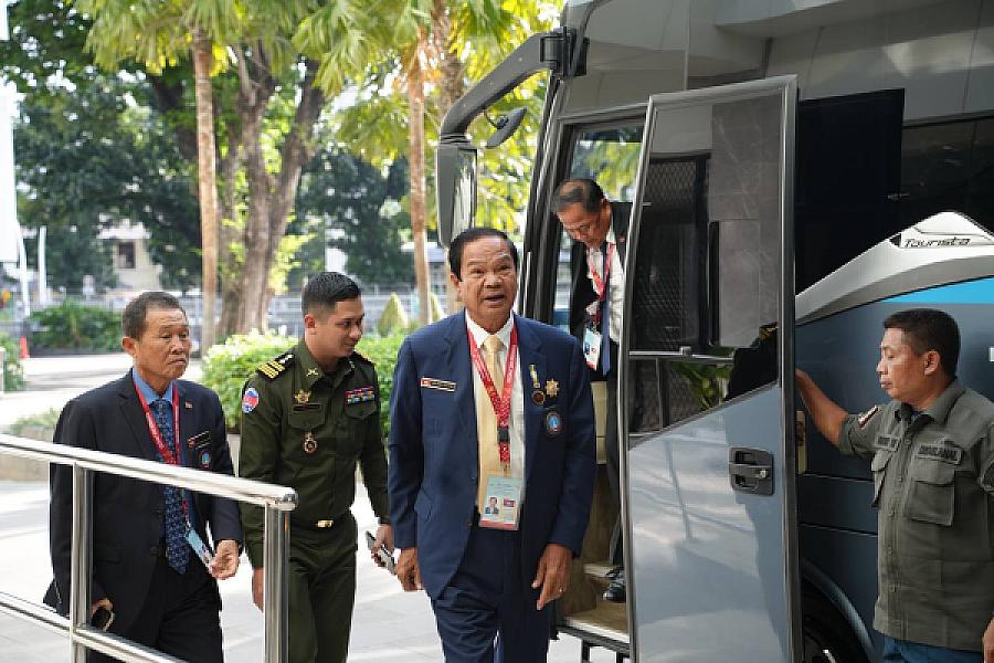 ឯកឧត្តមកិត្តិសង្គហបណ្ឌិត គន់ គីម ដឹកនាំគណៈប្រតិភូ អ.ន.ក ជួបសម្តែងការគួរសមជាមួយអគ្គលេខាធិការអាស៊ាន នៅទីក្រុងហ្សាកាតា - Image 10