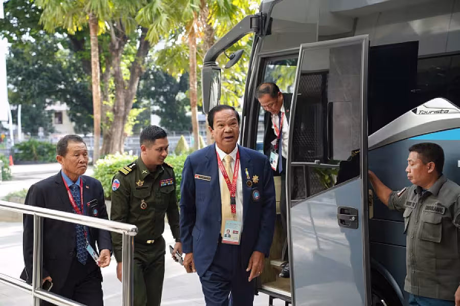 ឯកឧត្តមកិត្តិសង្គហបណ្ឌិត គន់ គីម ដឹកនាំគណៈប្រតិភូ អ.ន.ក ជួបសម្តែងការគួរសមជាមួយអគ្គលេខាធិការអាស៊ាន នៅទីក្រុងហ្សាកាតា - Image 10