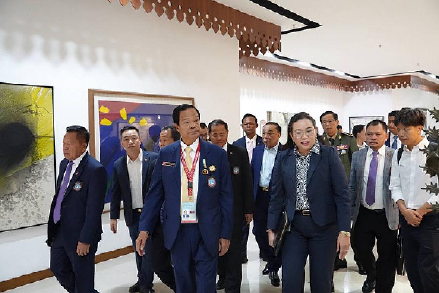 ឯកឧត្តមកិត្តិសង្គហបណ្ឌិត គន់ គីម ដឹកនាំគណៈប្រតិភូ អ.ន.ក ជួបសម្តែងការគួរសមជាមួយអគ្គលេខាធិការអាស៊ាន នៅទីក្រុងហ្សាកាតា - Image 12