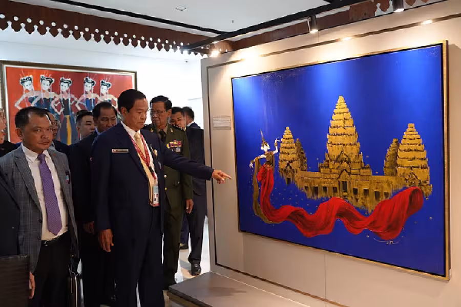 ឯកឧត្តមកិត្តិសង្គហបណ្ឌិត គន់ គីម ដឹកនាំគណៈប្រតិភូ អ.ន.ក ជួបសម្តែងការគួរសមជាមួយអគ្គលេខាធិការអាស៊ាន នៅទីក្រុងហ្សាកាតា - Image 13