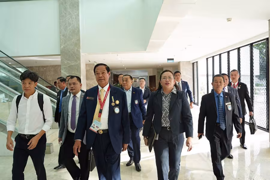 ឯកឧត្តមកិត្តិសង្គហបណ្ឌិត គន់ គីម ដឹកនាំគណៈប្រតិភូ អ.ន.ក ជួបសម្តែងការគួរសមជាមួយអគ្គលេខាធិការអាស៊ាន នៅទីក្រុងហ្សាកាតា - Image 16