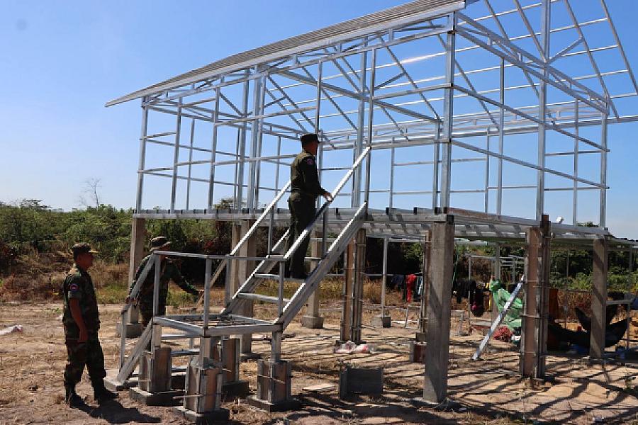 ផ្លូវ​លំ​ប្រវែង​៥៥០ម៉ែត្រ​ នៅខេត្តព្រះសីហនុ បានសាងសង់រួចរាល់ជូនអតីតយុទ្ធជន​ប្រើប្រាស់លើ​ដីសម្បទាន​សង្គមកិច្ច - Image 5