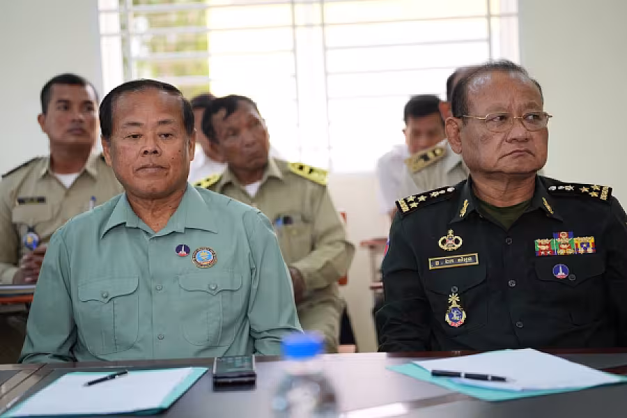 គណៈប្រតិភូ CVA ដឹកនាំដោយលោកបណ្ឌិត សាន បណ្ឌិត គន់គីម ពិនិត្យគម្រោងលំនៅឋាន និងដីអតីតយុទ្ធជនក្នុងខេត្តបាត់ដំបង - Image 3