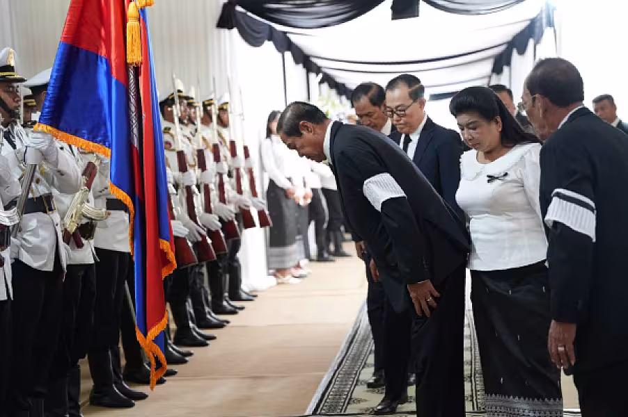 ឯកឧត្តមកិត្តិសង្គហបណ្ឌិត គន់ គីម អញ្ជើញដឹកនាំគណៈប្រតិភូគោរពវិញ្ញាណក្ខន្ធសព ឯកឧត្តម សាស្ត្រាចារ្យ ហេង តៃគ្រី រដ្ឋលេខាធិការក្រសួងសុខាភិបាល - Image 19