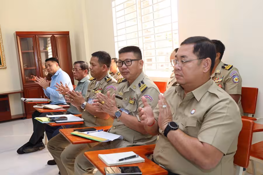 គណៈប្រតិភូ CVA ដឹកនាំដោយលោកបណ្ឌិត សាន បណ្ឌិត គន់គីម ពិនិត្យគម្រោងលំនៅឋាន និងដីអតីតយុទ្ធជនក្នុងខេត្តបាត់ដំបង - Image 4