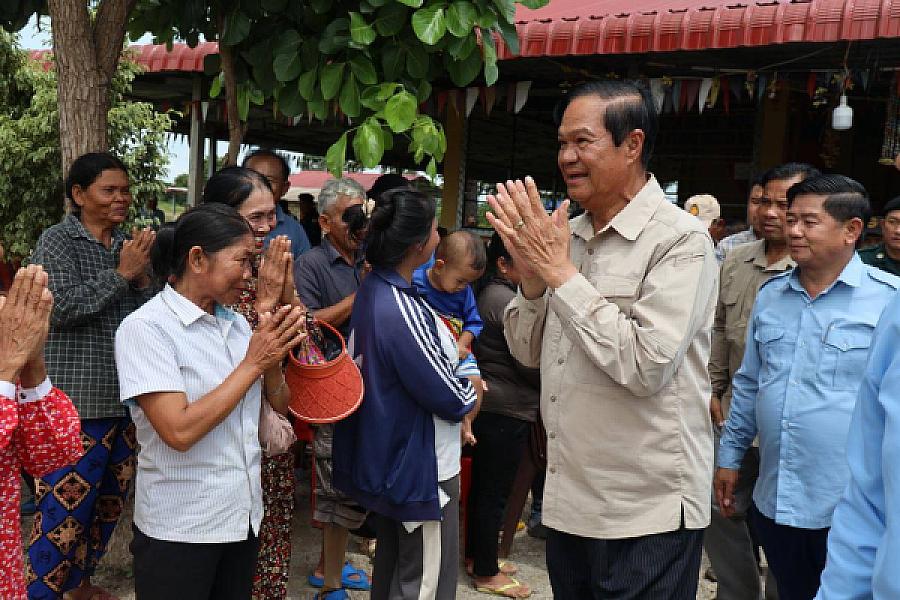 Senior Minister Kun Kim Inspects Veteran Welfare at Peace Technology Center
