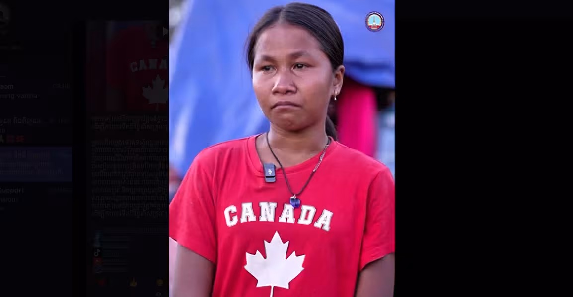 កុមារភៀសសឹកប្ដេជ្ញាចិត្តចង់ក្លាយជាទាហាននាថ្ងៃអនាគតដើម្បីការពារទឹកដីខ្មែរពីសត្រូវឈ្លានពាន