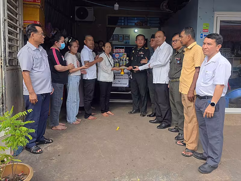 អ.ន.ក. ខេត្តព្រះសីហនុ នាំយកថវិកាបេឡាមរណសង្គ្រោះជូនគ្រួសារសពអតីតយុទ្ធជនចំនួន ៤គ្រួសារ - Image 2