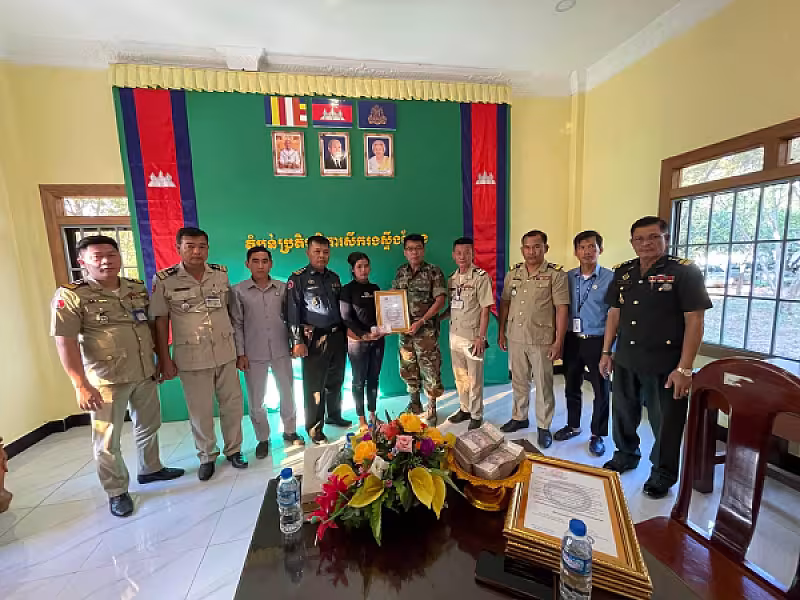 អ.ន.ក. ខេត្តស្ទឹងត្រែង  នាំយកថវិកាបេឡាមរណសង្គ្រោះជូនគ្រួសារសពអតីតយុទ្ធជនចំនួន ៤គ្រួសារ - Image 5