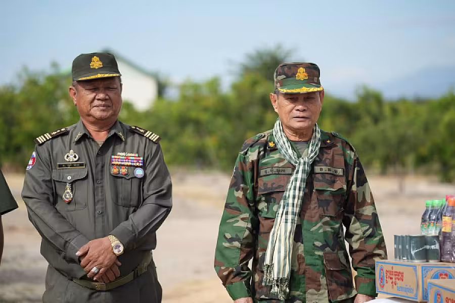 គ្រួសារអតីតយុទ្ធជននៅខេត្តកំពង់ឆ្នាំង ៣គ្រួសារ ទទួលបានអំណោយដ៏ថ្លៃថ្លាពីសម្ដេចធិបតី - Image 2