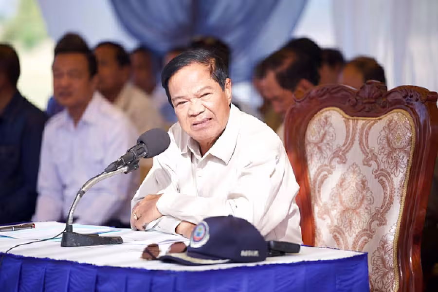 ឯកឧត្តមកិត្តិសង្គហបណ្ឌិត គន់ គីម អញ្ជើញពិនិត្យការស្ថាបនាផ្លូវជូនអតីតយុទ្ធជន និងនិវត្តជន ក្នុងស្រុកគាស់ក្រឡ