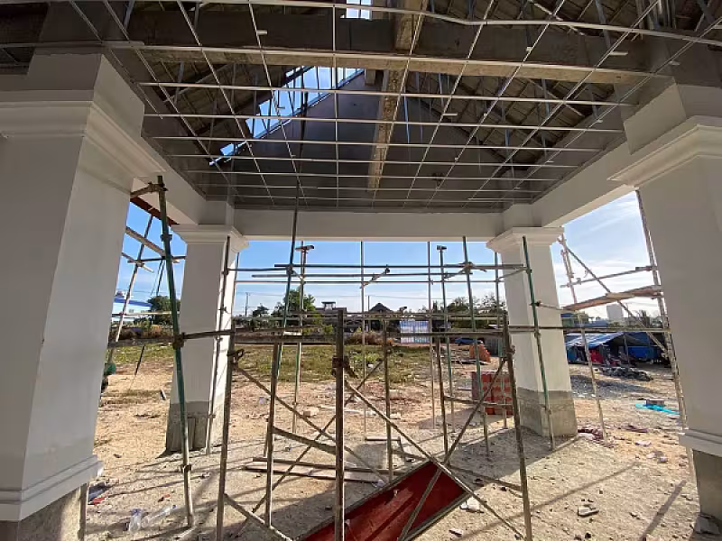 ទីស្នាក់ការសមាគមអតីតយុទ្ធជន និងនិវត្តជនកម្ពុជាខេត្តព្រះសីហនុសម្រេចការសាងសង់បាន ៧៥ភាគរយហើយ - Image 2