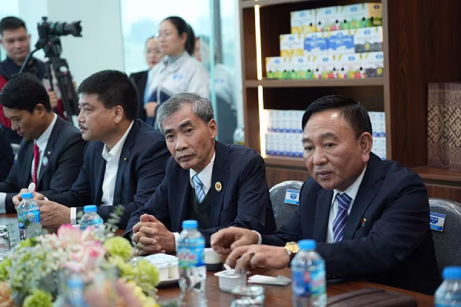 ដំណើរទស្សនកិច្ចរបស់ប្រតិភូកម្ពុជានៅកសិដ្ឋានចិញ្ចឹមគោយកទឹកដោះ និងក្រុមហ៊ុនកែច្នៃផលិតផលទឹកដោះគោ - Image 4