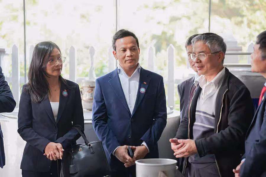 ដំណើរទស្សនកិច្ចរបស់ប្រតិភូកម្ពុជានៅកសិដ្ឋានចិញ្ចឹមគោយកទឹកដោះ និងក្រុមហ៊ុនកែច្នៃផលិតផលទឹកដោះគោ - Image 16