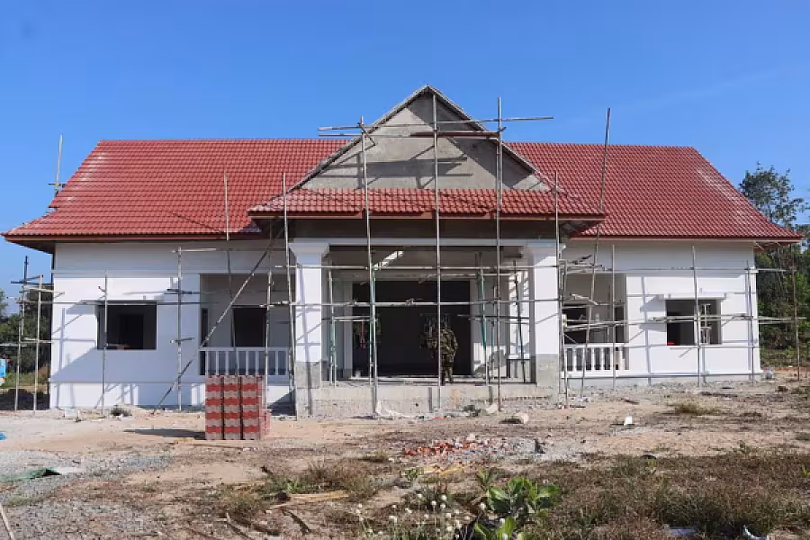 អ.ន.ក. ខេត្តព្រះសីហនុចុះពិនិត្យវឌ្ឍនភាពអគារស្នាក់ការ និងធ្វើអណ្តូងទឹកជូនគ្រួសារអតីតយុទ្ធជន - Image 5