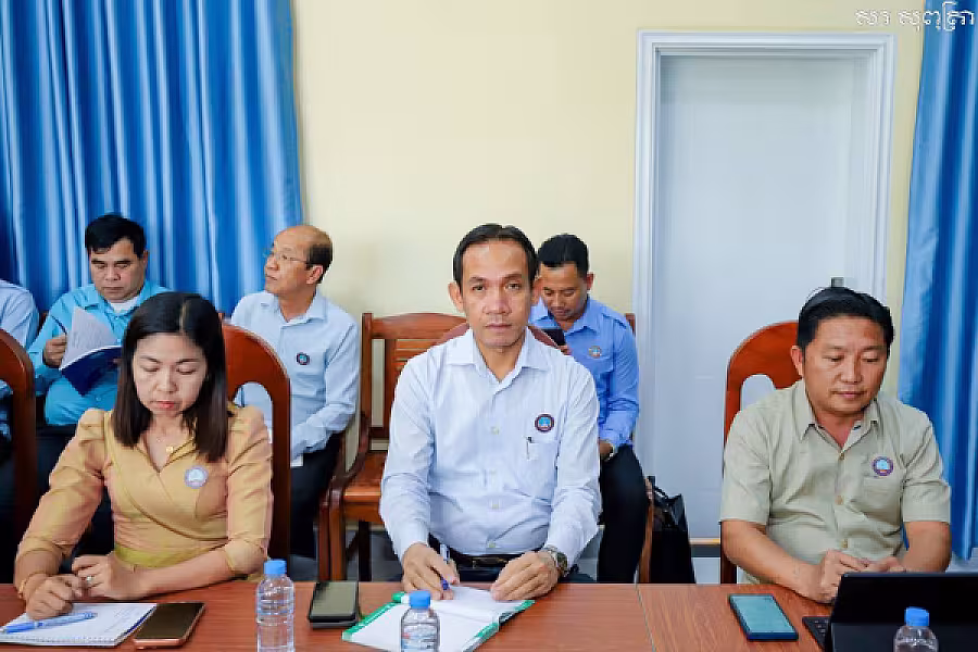 ប្រធាន អ.ន.ក. ខេត្តស្ទឹងត្រែងដឹកនាំកិច្ចប្រជុំបូកសរុបលទ្ធផលការងារសម្រេចបាន - Image 5