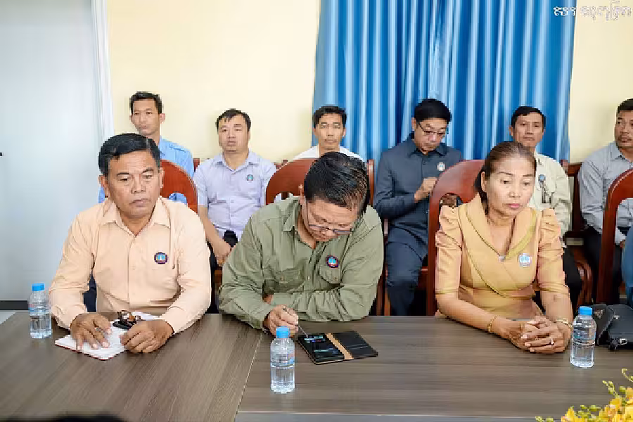 ប្រធាន អ.ន.ក. ខេត្តស្ទឹងត្រែងដឹកនាំកិច្ចប្រជុំបូកសរុបលទ្ធផលការងារសម្រេចបាន - Image 6