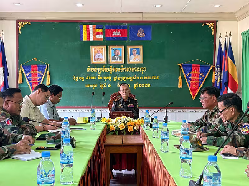 អ.ន.ក. ខេត្តកោះកុងចុះពិនិត្យរៀបចំសាលកម្មវិធីសំណេះសំណាលអតីតយុទ្ធជន និងនិវត្តជនកម្ពុជា