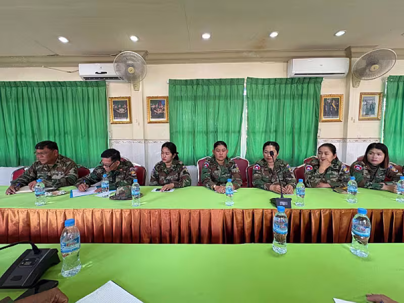 អ.ន.ក. ខេត្តកោះកុងចុះពិនិត្យរៀបចំសាលកម្មវិធីសំណេះសំណាលអតីតយុទ្ធជន និងនិវត្តជនកម្ពុជា - Image 3