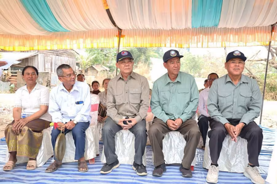 អំណោយផ្ទះមួយខ្នងរបស់សម្តេចធិបតី ហ៊ុន ម៉ាណែត ចាប់ផ្តើមសាងសង់ជូនអតីតយុទ្ធជន នៅខេត្តបាត់ដំបង - Image 3