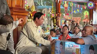 ឯកឧត្តម នាយឧត្តមសេនីយ៍កិត្តិសង្គហបណ្ឌិត គន់ គីម បន្តចុះពិនិត្យមើលស្ថានភាពប្រជាពលរដ្ឋ