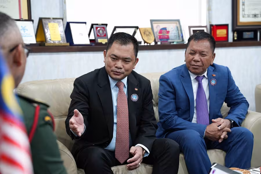 អ្នកឧកញ៉ា ម៉ម វណ្ណឌី បន្តចូលជួបសម្ដែងការគួរសមជាមួយអគ្គនាយកនៃអគ្គនាយកដ្ឋាននិវត្តជនម៉ាឡេស៊ី - Image 5