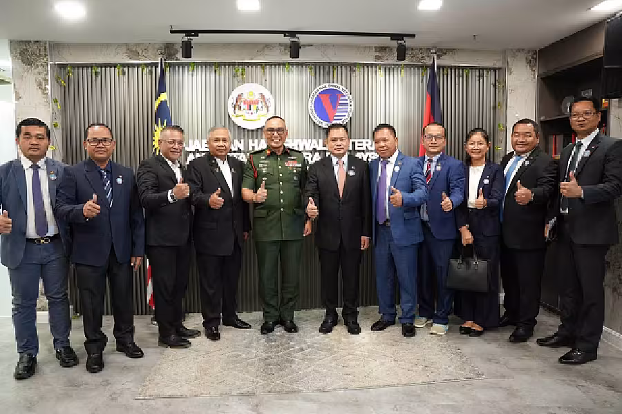 អ្នកឧកញ៉ា ម៉ម វណ្ណឌី បន្តចូលជួបសម្ដែងការគួរសមជាមួយអគ្គនាយកនៃអគ្គនាយកដ្ឋាននិវត្តជនម៉ាឡេស៊ី - Image 20