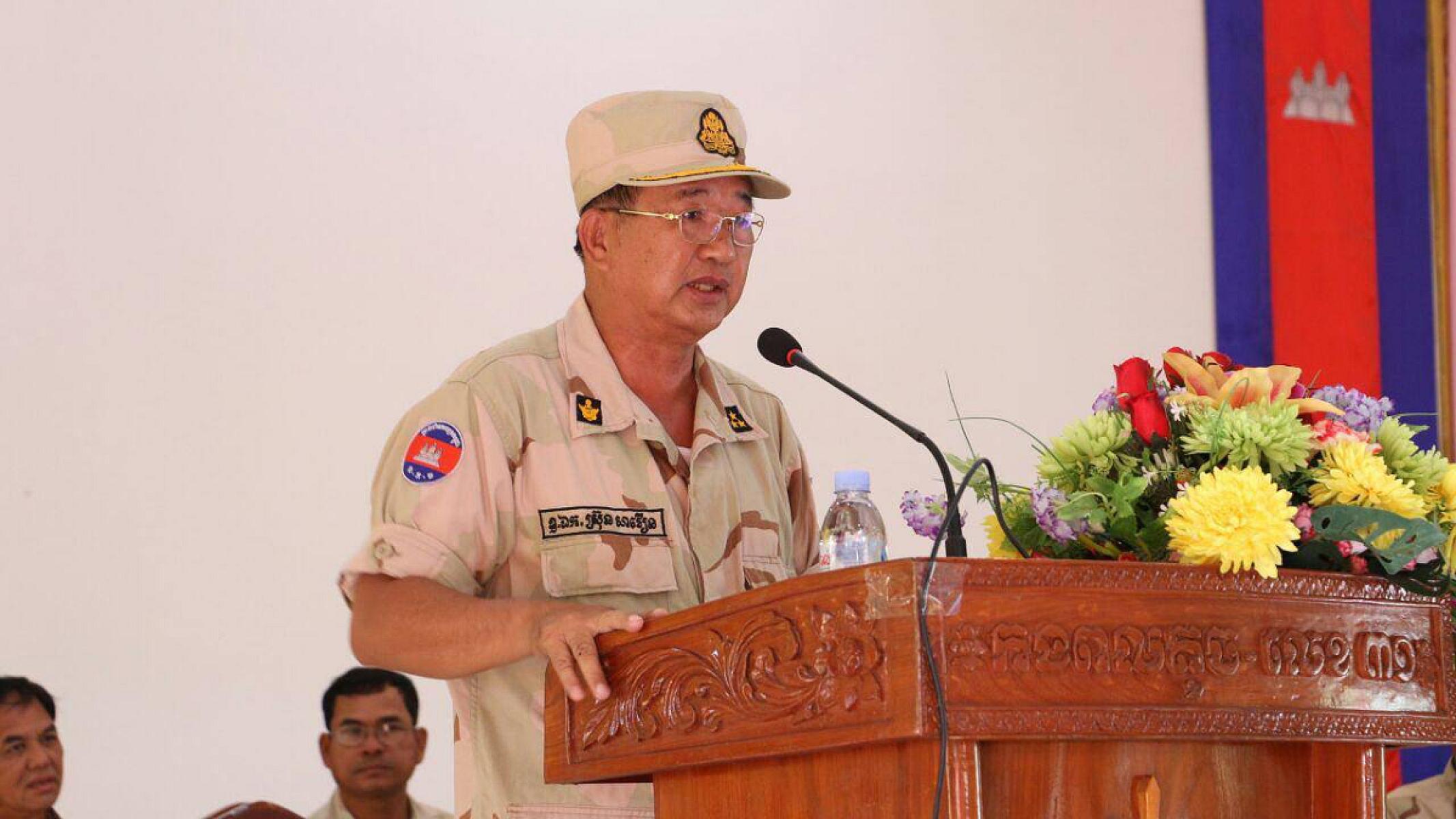 ឧត្តមនាវីឯក ស្រ៊ុន សារឿន មេបញ្ជាការរង កងទ័ពជើងទឹក និងជាមេបញ្ជាការ បញ្ជាការដ្ឋានការពារកោះ ឆ្នេរ ចូលរួមឧបត្ថម្ភថវិកាចំនួន ១.០០០ដុល្លារ ដើម្បីរៀបចំមហាសន្និបាតវិសាមញ្ញតំណាងសមាគមអតីតយុទ្ធជនកម្ពុជាទូទាំងប្រទេស