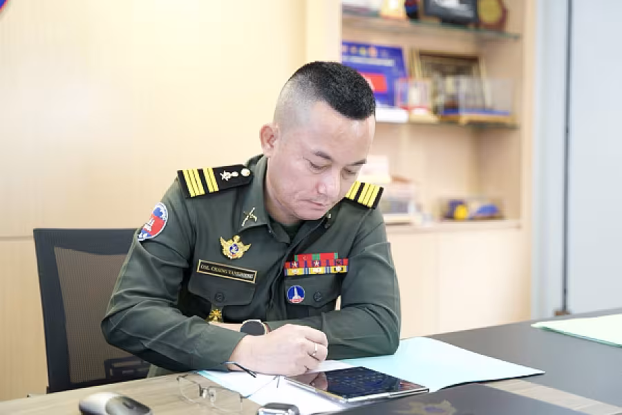 ឯកឧត្តម គីម សុផារុន អគ្គលេខាធិការរង អ.ន.ក. ដឹកនាំកិច្ចប្រជុំត្រៀមរៀបចំមហាសន្និបាតសហព័ន្ធអតីតយុទ្ធជនបណ្ដាប្រទេសអាស៊ានលើកទី២៥ - Image 5