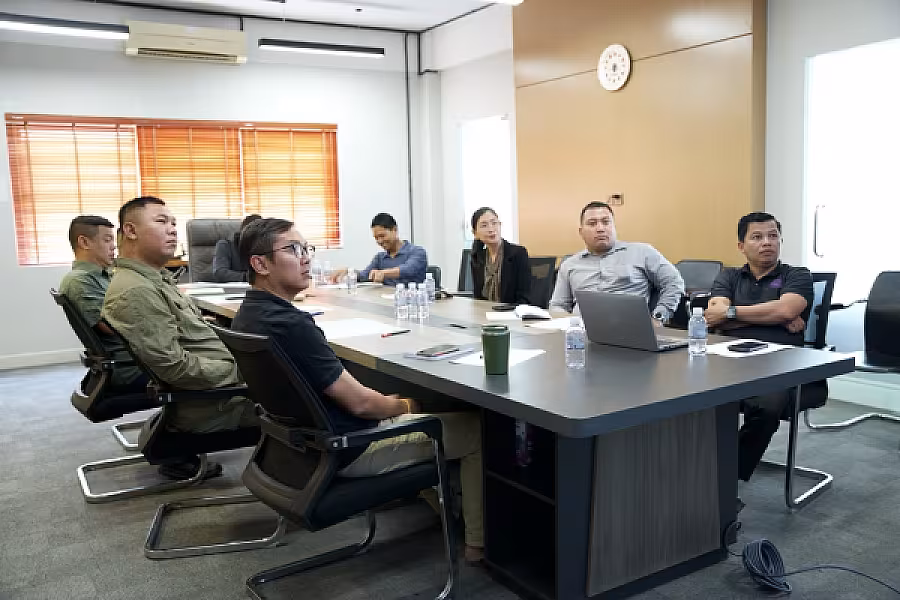 ឯកឧត្តម គីម សុផារុន អគ្គលេខាធិការរង អ.ន.ក. ដឹកនាំកិច្ចប្រជុំត្រៀមរៀបចំមហាសន្និបាតសហព័ន្ធអតីតយុទ្ធជនបណ្ដាប្រទេសអាស៊ានលើកទី២៥ - Image 9