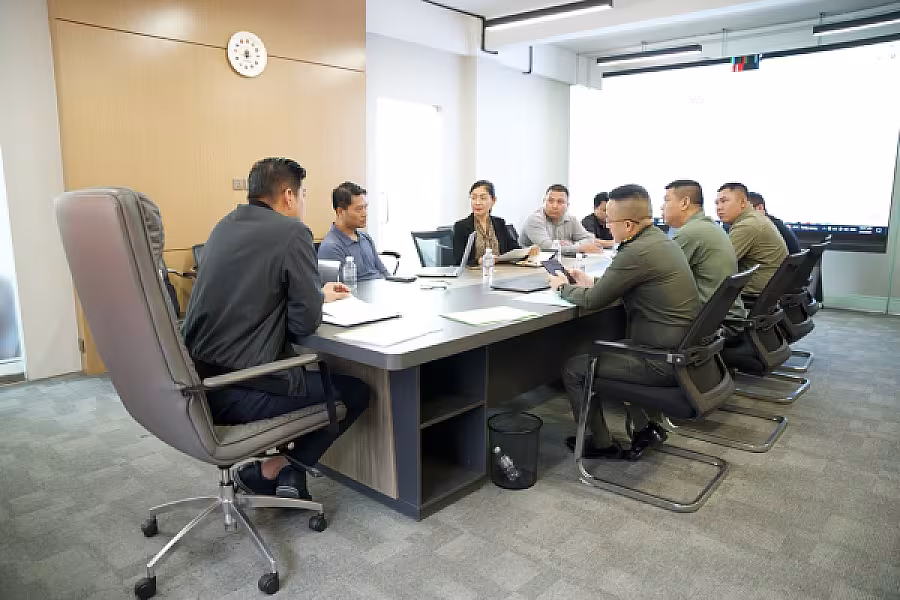 ឯកឧត្តម គីម សុផារុន អគ្គលេខាធិការរង អ.ន.ក. ដឹកនាំកិច្ចប្រជុំត្រៀមរៀបចំមហាសន្និបាតសហព័ន្ធអតីតយុទ្ធជនបណ្ដាប្រទេសអាស៊ានលើកទី២៥ - Image 14