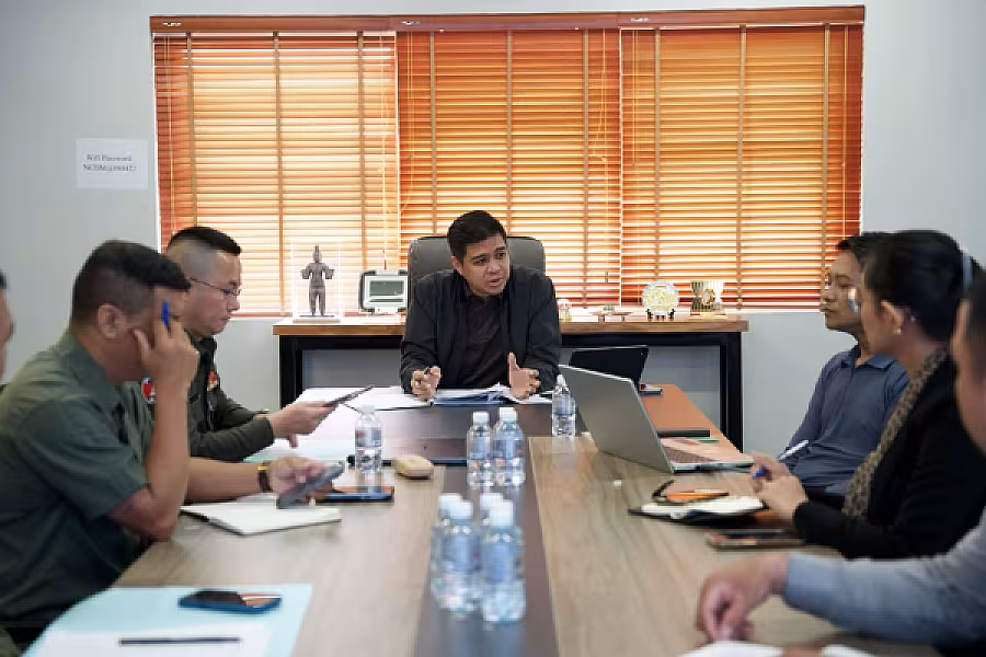 ឯកឧត្តម គីម សុផារុន អគ្គលេខាធិការរង អ.ន.ក. ដឹកនាំកិច្ចប្រជុំត្រៀមរៀបចំមហាសន្និបាតសហព័ន្ធអតីតយុទ្ធជនបណ្ដាប្រទេសអាស៊ានលើកទី២៥ - Image 16