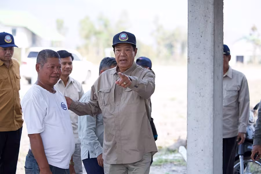 ឯកឧត្តម ទេសរដ្ឋមន្រ្តី គន់ គីម អញ្ជើញចុះពិនិត្យស្ថានភាពរស់នៅអតីតយុទ្ធជន និងអណ្តូងទឹក នៅភូមិប៊ុនរ៉ានីសែនជ័យដំណាក់ទ្រយឹង - Image 2