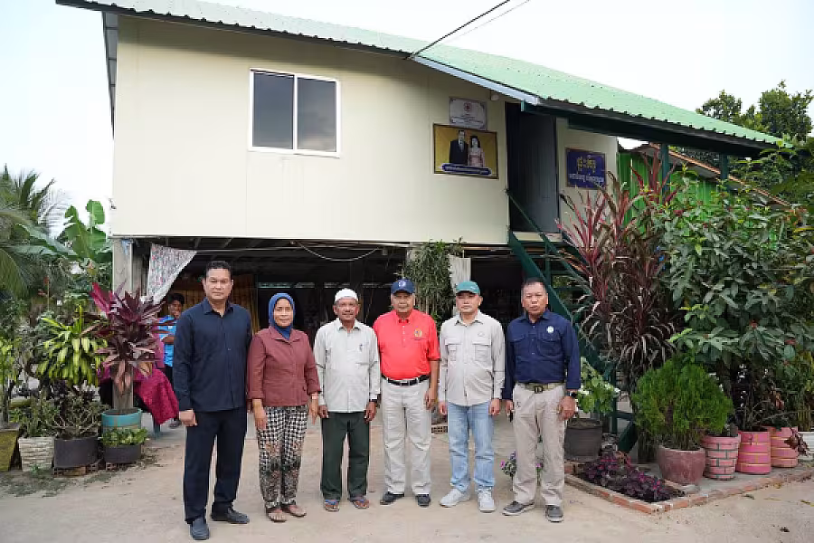 ប្រធានសមាគមអតីតយុទ្ធជនកងកម្លាំងម៉ាឡេស៊ី និងប្រតិភូវិនិយោគម៉ាឡេស៊ី បន្តចុះពិនិត្យ និងសិក្សាសក្តានុពលវិនិយោគភូមិប៊ុនរ៉ានីសែនជ័យដំណាក់ទ្រយឹង - Image 14