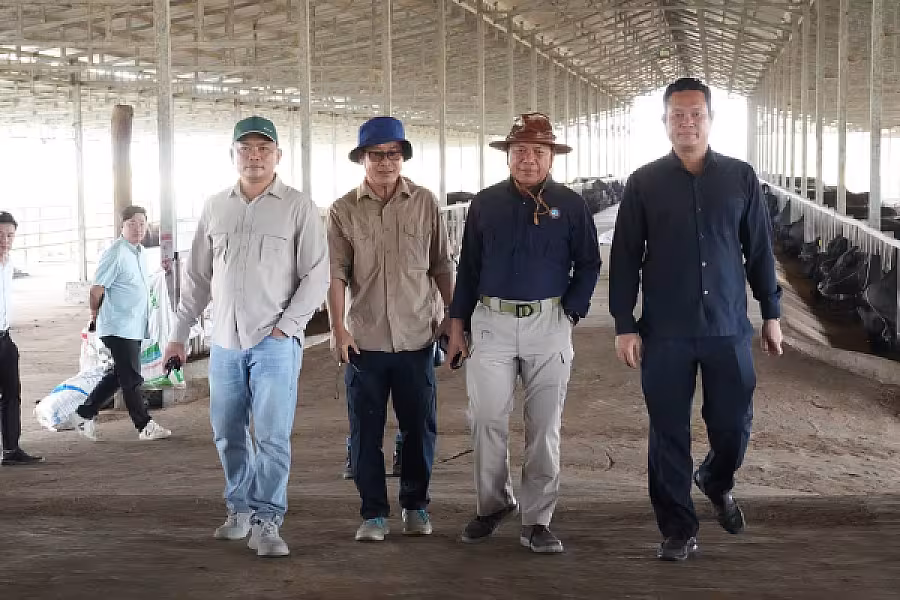 ប្រធានសមាគមអតីតយុទ្ធជនកងកម្លាំងម៉ាឡេស៊ី និងប្រតិភូវិនិយោគម៉ាឡេស៊ី ចុះពិនិត្យ និងសិក្សាសក្តានុពល កសិដ្ឋានចិញ្ចឹមគោឌីភី - Image 14